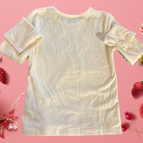 Holiday Time Girl's Graphic Long Sleeve Tee - Picture 5 of 8